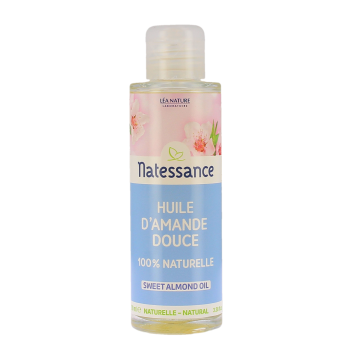 Huile d'amande douce Natessance - flacon de 100ml
