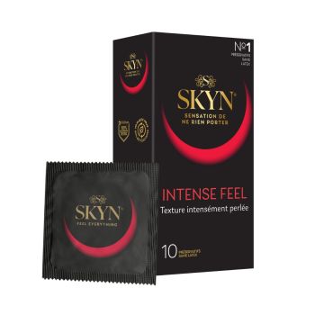 Préservatifs Manix skyn intense feel - boîte de 10 préservatifs