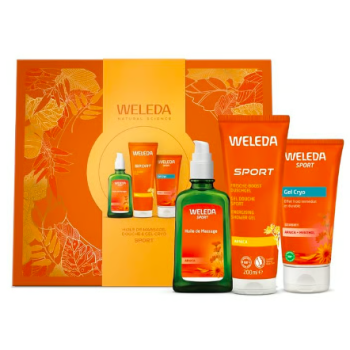 Coffret sport Weleda - coffret de 3 produits