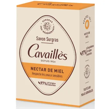Savon surgras nectar de miel Rogé Cavaillès - pain de 100g