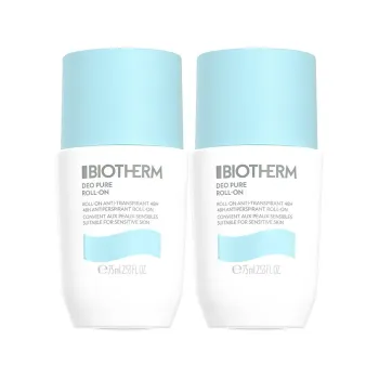 Déo Pure anti-transpirant 48h Biotherm - lot de 2 roll-on de 75ml