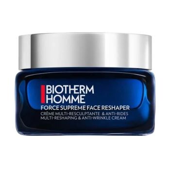 Force Supreme crème multi-resculpta,te et anti-rides Biotherm homme- pot de 50ml