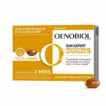 Sun Expert protection antioxydante Oenobiol - boite de 60 capsules