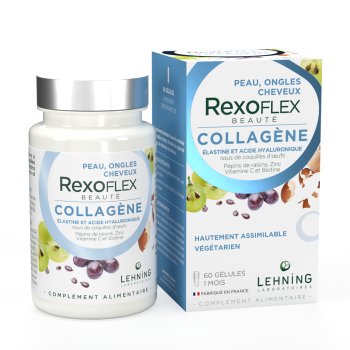 Rexoflex collagène beauté Lehning - boite de 60 gélules