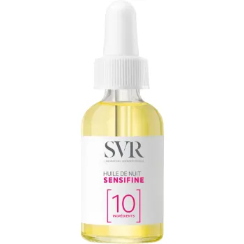 Sensifine huile de nuit réparatrice et apaisante SVR - flacon-pompe de 30ml  