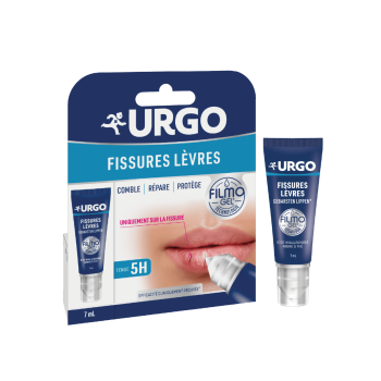 Filmogel fissures lèvres Urgo - tube de 7ml