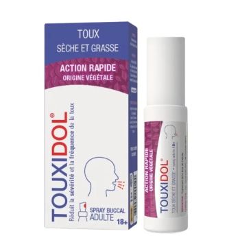 Touxidol spray toux sèche et grasse adultes PediAct