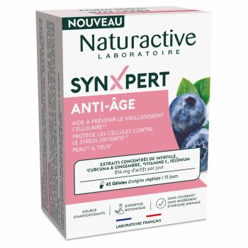 SynXpert anti-âge Naturactive - 45 gélules