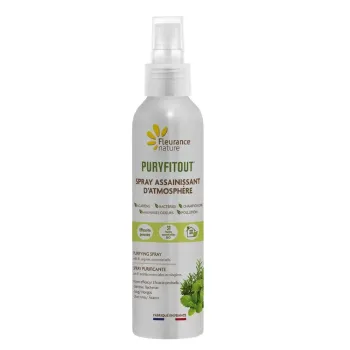 Puryfitout spray assainissant aux 31 huiles essentielles Fleurance nature - spray de 200ml