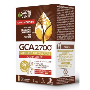 GCA2700 Mobilité articulaire action ciblée Santé verte - boite de 60 comprimés