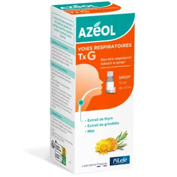Azéol TxG sirop bien-être respiratoire Pileje - flacon de 75ml
