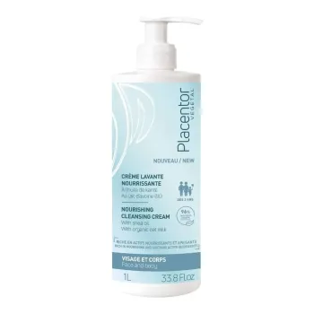 Crème lavante nourrissante Placentor - flacon-pompe de 1L
