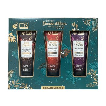 Coffret Douche d'hiver MKL Green Nature - coffret de 3 produits