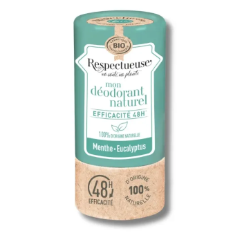 Mon déodorant naturel eucalyptus Respectueuse - stick de 50g