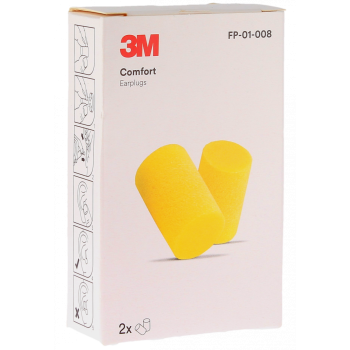 Bouchons d'oreille 3M EAR classic - boite de 4 bouchons