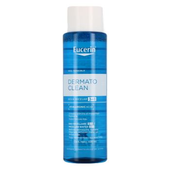 DermatoCLEAN [HYALURON] Eau Micellaire 3en1 Eucerin - flacon de 400 ml