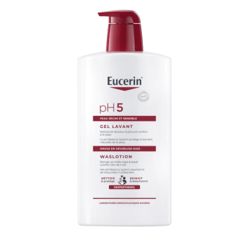 pH5 Gel lavant Eucerin - flacon-pompe de 1L