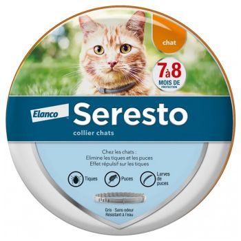Seresto collier antiparasitaire chats Elanco