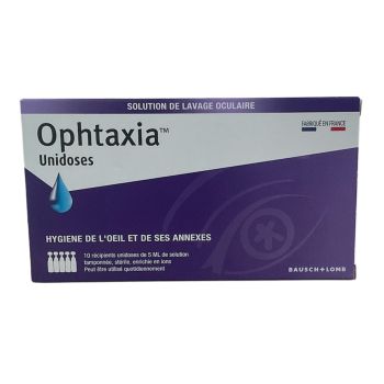 Ophtaxia solution oculaire - boîte de 10 unidoses