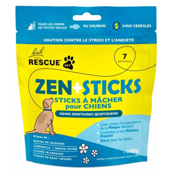 Zen + Sticks pour chiens Rescue Pets - sachet de 7 bâtonnets