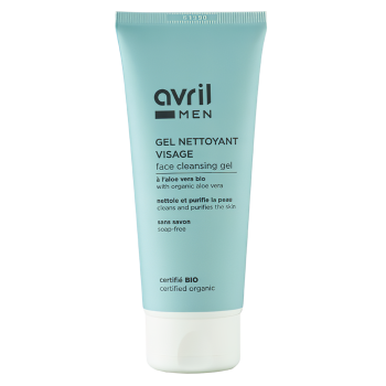 Gel nettoyant visage homme Avril - tube de 100ml