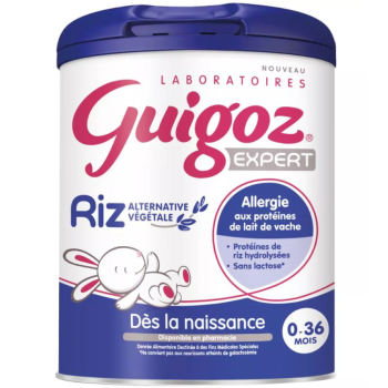 Expert riz dès la naissance 0-36mois Guigoz - pot de 800g