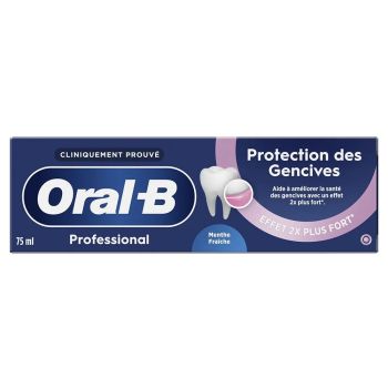 Dentifrice Protection des Gencives menthe fraîche Oral B - tube de 75ml