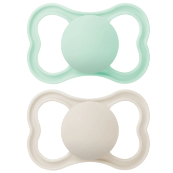 Sucette perfect silicone +6mois Mam - boite de 2 sucettes