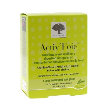 Activ'Foie New Nordic - boîte de 90 comprimés