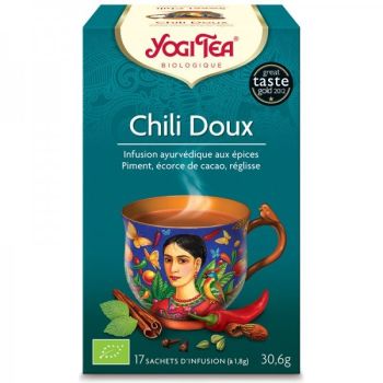 Chili doux BIO Yogi Tea - boite de 17 sachets 
