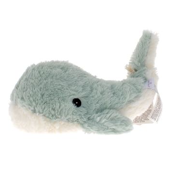 Cozy peluche bouillotte déhoussable baleine Soframar - 1 bouillotte de 22 cm