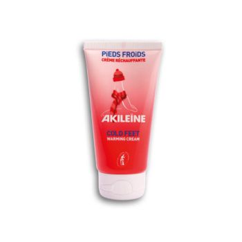 Crème réchauffante pieds froids Akileïne - tube de 75 ml