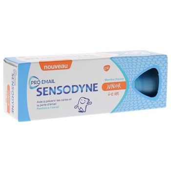 Dentifrice pro-émail junior Sensodyne - tube de 50ml