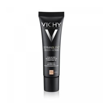 Dermablend 3D correction fond de teint resurfaçant Opal 15 Vichy - tube de 30 ml