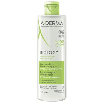 Biology Eau micellaire dermatologique hydra-nettoyante A-Derma