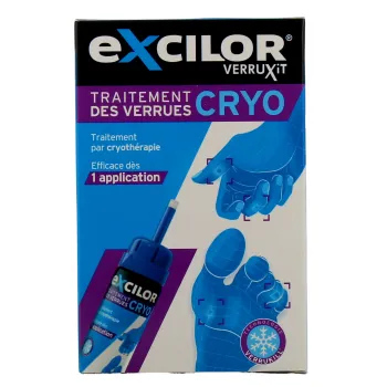 Excilor Verruxit verrues traitement cryothérapie – aérosol 50 ml