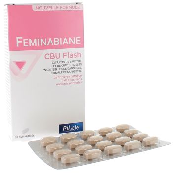 Feminabiane CBU Flash Pileje – 20 comprimés