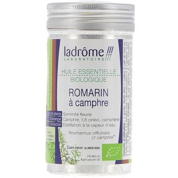 Huile essentielle romarin à camphre Bio Ladrôme - flacon de 10 ml