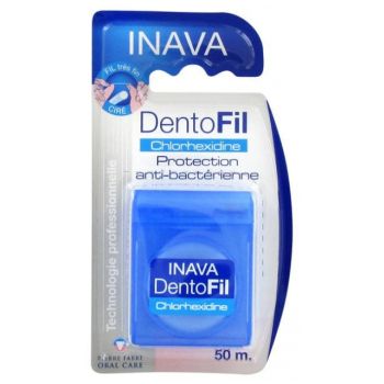 DentoFil fil dentaire chlorhexidine Inava - boîte de 50 m