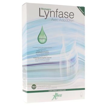 Lynfase Fitomagra avec Adipodren Aboca - boîte de 12 unidoses de 15 g