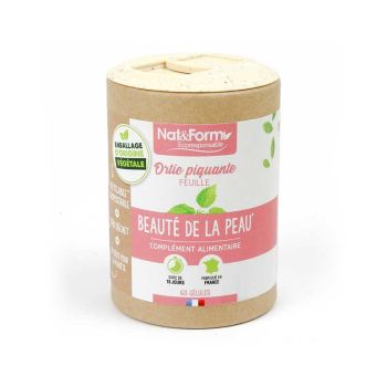 Ortie piquante feuille Bio Ecoresponsable Nat&Form - boite de 90 gélules