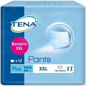Pants Bariatric Plus taille XXL Tena - paquet de 12 protections