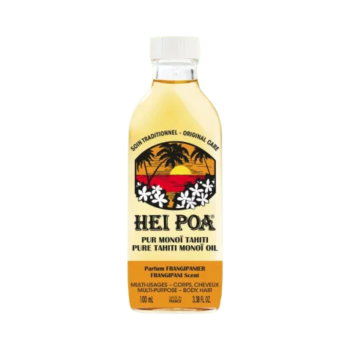Pur monoï tahiti parfum frangipanier Hei poa - flacon de 100 ml