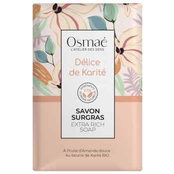 Savon surgras D&eacute;lice de Karit&eacute; Osma&eacute; - pain de 200 g