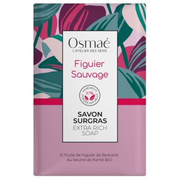 Savon surgras Figuier Sauvage Osmaé - pain de 200 g