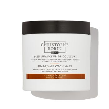 Soin nuanceur de couleur châtain éclatant Christophe Robin - pot de 250ml