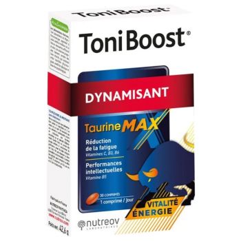 ToniBoost dynamisant Nutreov - boîte de 30 comprimés