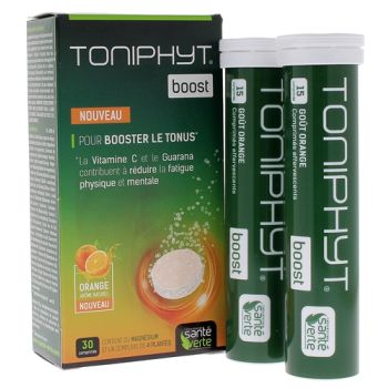 Toniphyt boost goût orange Santé verte