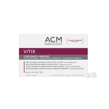 Vitix stress oxydatif ACM - boite de 30 comprimés