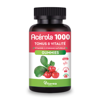 Acérola 1000 Vitavea - pot de 30 gummies